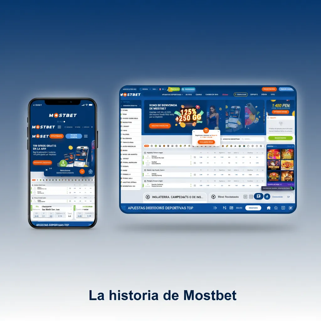 Infografía de la historia de Mostbet: fundada en 2009, licencia en Curazao, operaciones en Chipre y expansión en LATAM.