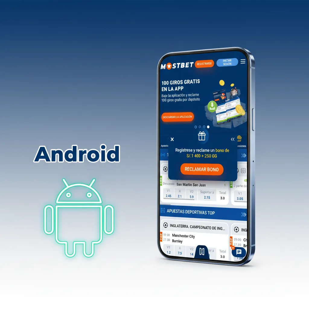 Guía Android: 6.0+, 50–100 MB. Descarga APK, instala, inicia sesión y activa notificaciones. Compatible con marcas en Perú