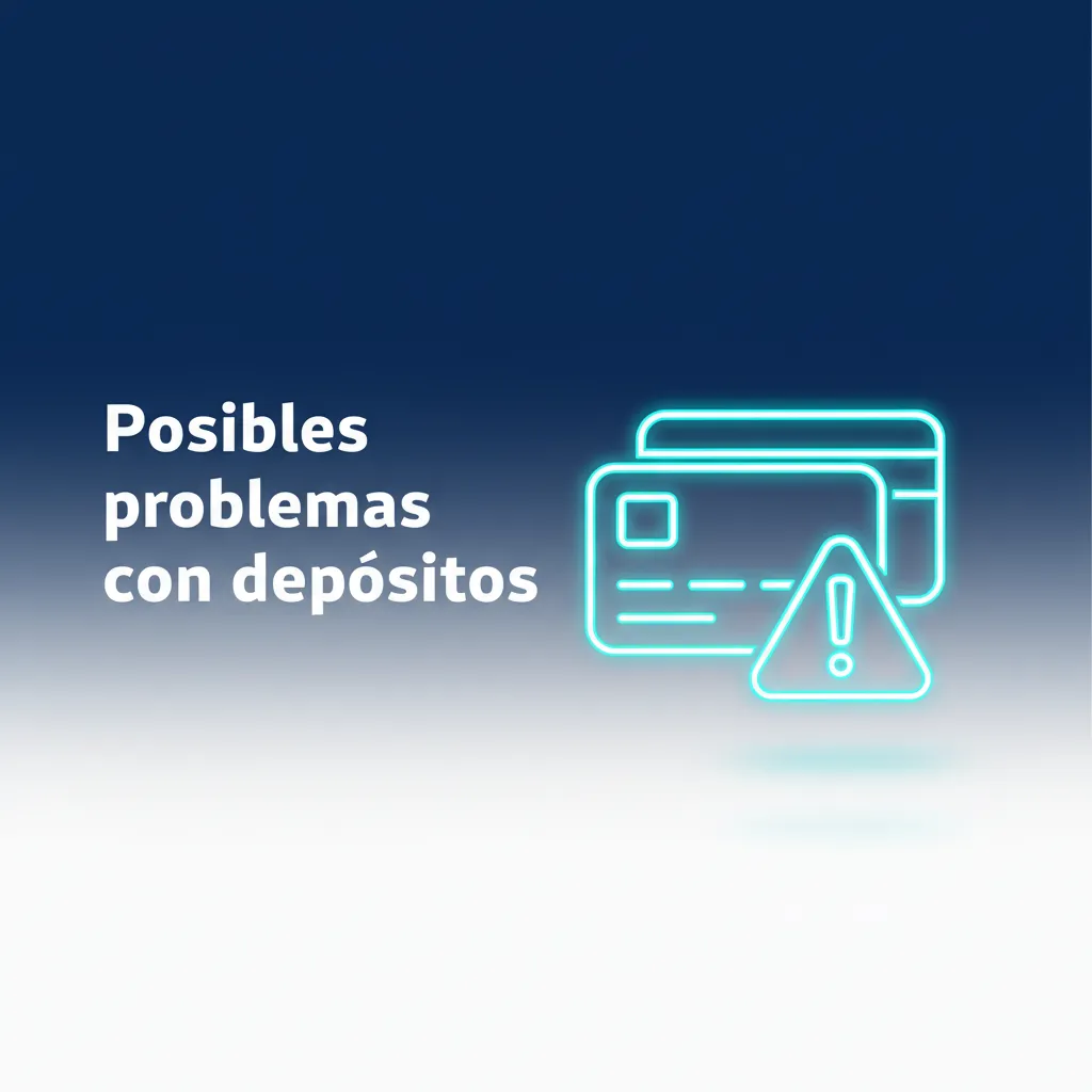 Guía de depósitos: problemas y soluciones—rechazo bancario, límites, KYC, demora, datos erróneos.