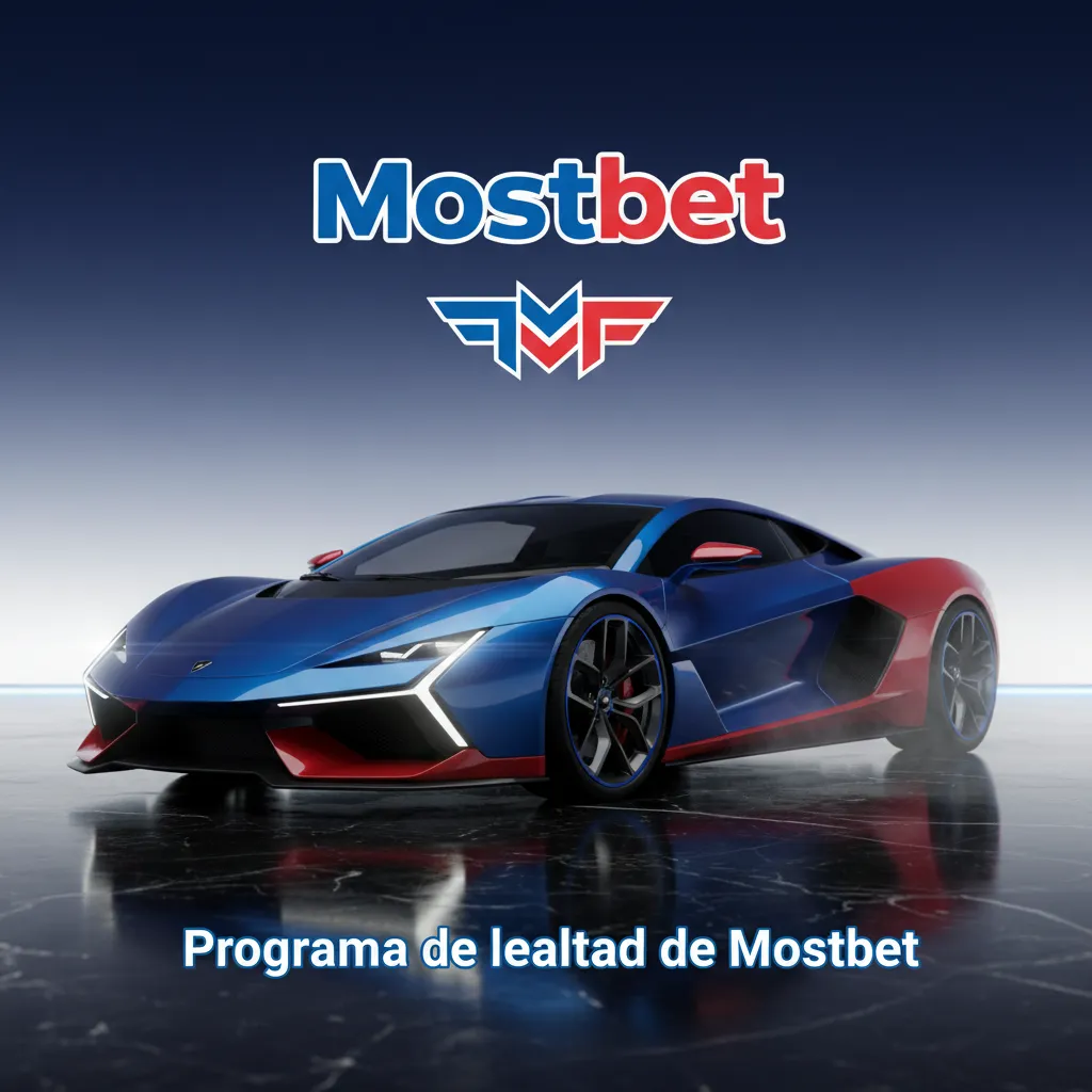 Infografía del programa de lealtad de Mostbet con niveles Bronce a VIP, puntos por apuestas y canje por bonos y cashback.